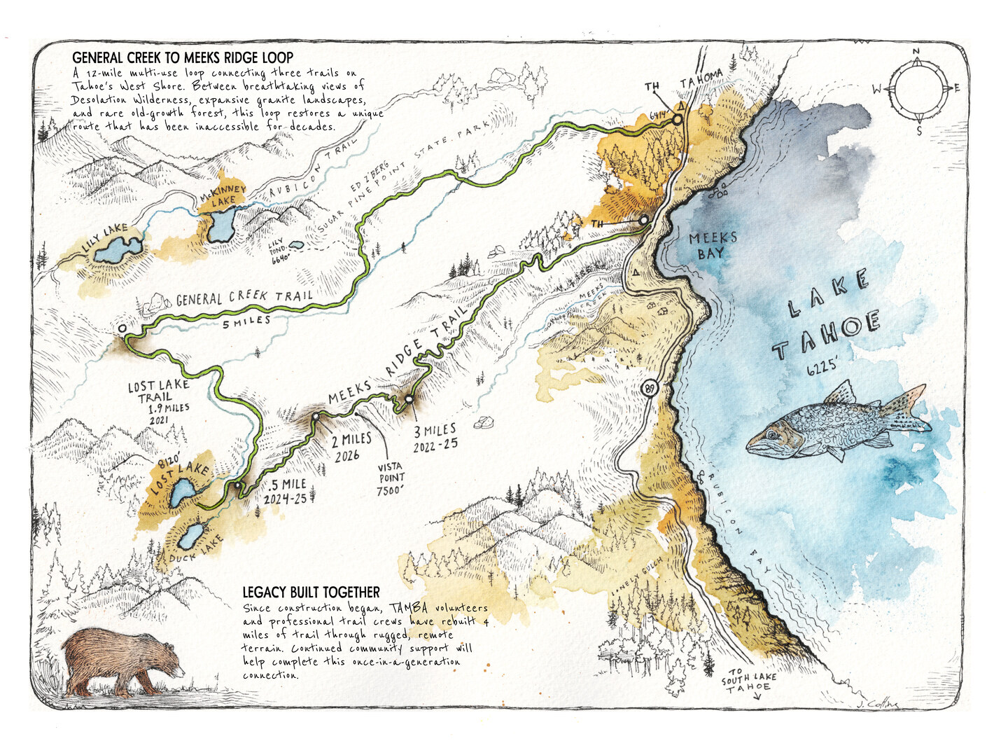 Meeks Ridge Illustration